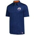 thumbnail image 2 of Men's Fanatics  Royal Edmonton Oilers Authentic Pro Jacquard Polo, 2 of 3