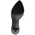 thumbnail image 6 of Journee Womens Bettie Almond Toe Mid Heel Pumps, Widths Available, 6 of 10