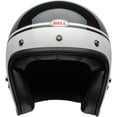 thumbnail image 2 of BELL Custom 500 Helmet (Streak Gloss Black/White - Small), 2 of 25
