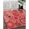 thumbnail image 3 of Ahgly Company Machine Washable Indoor Rectangle Transitional Red Area Rugs, 8' x 12', 3 of 7