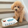 thumbnail image 3 of Best Pet Supplies 8" x 9" Pet Grooming Wipes for Dogs & Cats, 400 Pack, Plant-Based Deodorizer for Coats & Dry, Itchy, or Sensitive Skin, Clean Ears, Paws, & Butt - Moisturizing Coconut, 3 of 6