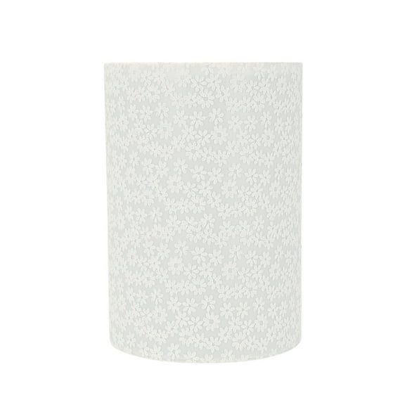White Cylinder Lampshades