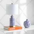 thumbnail image 5 of JONATHAN Y Diana 23.5" Ginger Jar Ceramic/Metal LED Table Lamp, Blue/White, JYL3050A, 5 of 7