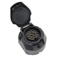 thumbnail image 1 of Adaptador de 13 pines para conectar remolques y caravanas, conector de tornillo, enchufe de 13 pines, enchufe de enganche para camión, coche, vehículos, 12 V..., 1 of 5