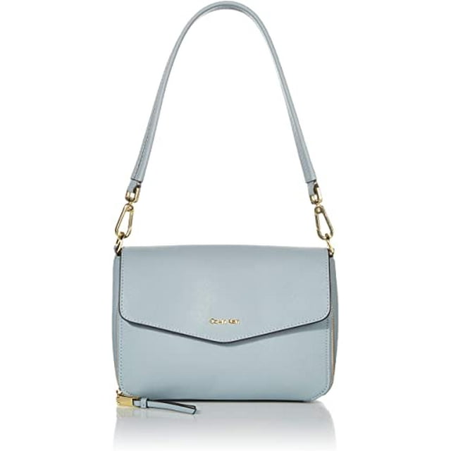 Calvin Klein Ava Demi Leather Shoulder Bag