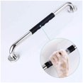 thumbnail image 2 of Barra de seguridad para baño, agarraderas para baño de 33,5 cm con empuñadura de goma antideslizante, pasamanos de acero inoxidable SUS304, manija de ducha para discapacitados, personas mayo, 2 of 3