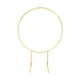 thumbnail image 5 of Marco de arco de boda, marco de soporte de fondo de círculo de boda, kit de arco de globo, soporte resistente para jardín, césped, decoración de boda, Aureato 1m 6 Tubos, 5 of 8