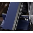 thumbnail image 2 of Case for Xiaomi Redmi Note 11 4G Premium PU Leather Cover, [Shockproof TPU Interior Case] Stand Flip Phone Case for Xiaomi Redmi Note 11 4G/Redmi Note 11S 4G CX Deep Blue, 2 of 11