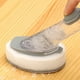 thumbnail image 5 of Cepillo automático dispensador de jabón para platos con 3 cabezas reemplazables - Cepillo de plástico gris para fregadero de cocina para ollas, sartenes y utensilios, 5 of 9