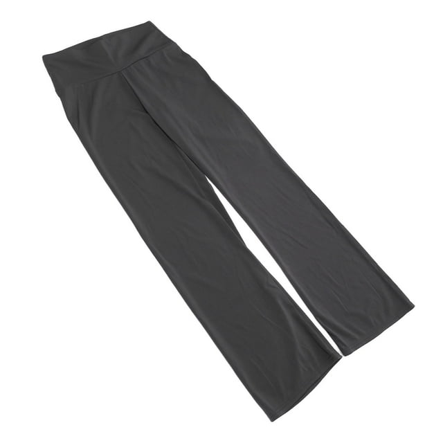Pantalones De Pierna Ancha,Pantalones Casuales De Color Puro Ancho De Color Liso para Mujer Pantalones De Pierna Ancha De Cintura Alta Altamente Versátiles