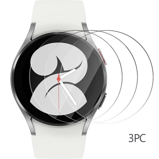 Protector de pantalla de vidrio templado para Samsung Galaxy Watch 4, 44 mm, 40 mm, protección de la cubierta del reloj clásico, accesorios para relojes inteligentes Tan Jianjun unisex
