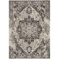 thumbnail image 2 of SAFAVIEH Classic Vintage Atanas Floral Bordered Polyester Area Rug, Anthracite, 8' x 10', 2 of 7