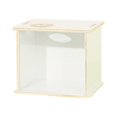 thumbnail image 2 of Caja de excavación para hámster, caseta visible, cama de descanso, baño de arena para hámster, caja, jaula, ducha 16cmx13cmx14cm, 2 of 9