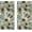 Brown Green-winter Floral, variant on Red Pink Valentines Hand Towels for Bathroom Set of 2 Xs and Os Love Heart Block Print Holiday Theme Valentine''s Day Decorative Handtowels Soft Absorbent Bath Towel for Home Guest Room Hotel Gym Spa