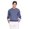 thumbnail image 1 of Jersey Tommy Hilfiger liso con cuello redondo para hombre BankBlue S, 1 of 4