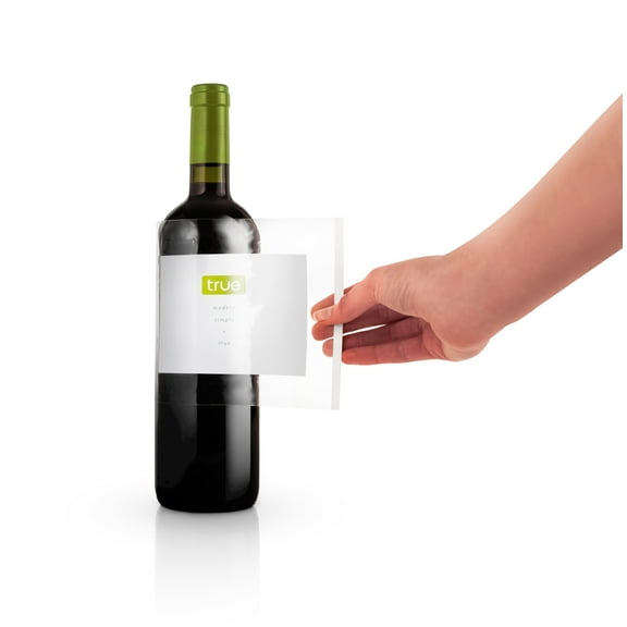 True Memento Wine Label Remover for Anniversary, Wedding Bottles, Set of 10