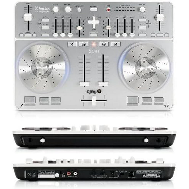 Pre-Owned vestax spin dj turntable controller compatible with djay