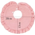 thumbnail image 4 of Boys Girls Bib Delicate Lace Detailing Gentle Water Absorbent Cloth Toddlers Bib Clothes, 4 of 4