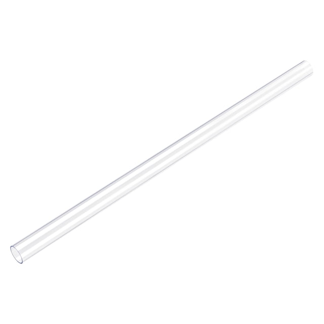 Unique Bargains Polycarbonate Rigid Round Clear Tubing 15mm(0.59 Inch)IDx16mm(0.63 Inch)ODx500mm(1.64ft) Length Plastic Tube