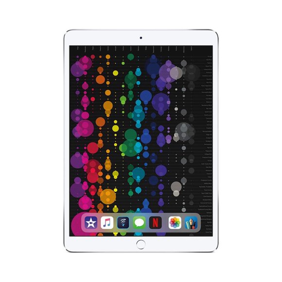 Apple iPad Pro 10,5 Po (1re Génération) Remis à Neuf, Wi‐Fi 64 Go, Modèle 2017, MQDW2LL/A, Argent (Remis à Neuf)