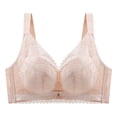 thumbnail image 3 of Kelon Bra Clearance Lady Bra Womens Underwire Bra Lace Floral Bra Unlined Unlined Plus Size Full Coverage Bra, 3 of 7