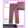 thumbnail image 2 of Steve Madden Girls' Corduroy Pants - Vintage Flare Leg Bell Bottom Corduroy Pants (4-16), 2 of 7