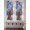 White, variant on Black African Women Bathroom Window Curtain, Spring Floral Butterfly Vintage Light Filtering Coffee Kitchen Curtains, Bedroom Living Room Curtains 2 Panel 84"x63"