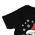 thumbnail image 4 of The Nightmare Before Christmas Jack Skellington in Santa Hat Junior Women's T-Shirt (XL), 4 of 4