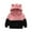 Pink, variant on Toddler Fleece Hoodie with Bear Ear Design Soft Plush Pullover Sweatshirt for Boys and Girls Winter Warm Outfit