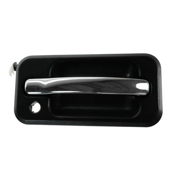 New Exterior Outside Door Handle Chrome Black Front RH for 03-05 H2 Fits select: 2003-2005 HUMMER H2