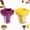 Purple+Yellow, variant on Manual Vegetable Spiralizer and Curler for Rose Flower Carving Stainless Steel Multifunctional Peeler Carrot Cucumber Rose Garnishing Slicer Tool Kitchen Gadget