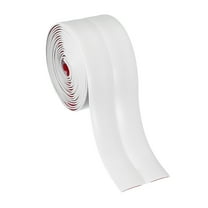 Uxcell Wall Corner Protector 2.4 in x 9.8 Ft, Self Adhesive Wall Corner Peel and Stick Molding for Ceiling Countertop, White