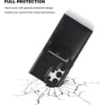 thumbnail image 6 of REQO for Samsung Galaxy S24 Ultra Case Wallet with Credit Card Holder, Flip Premium Leather Magnetic Clasp Kickstand Heavy Duty Protective Cover for Samsung Galaxy S24 Ultra 6.8" (Black), 6 of 7