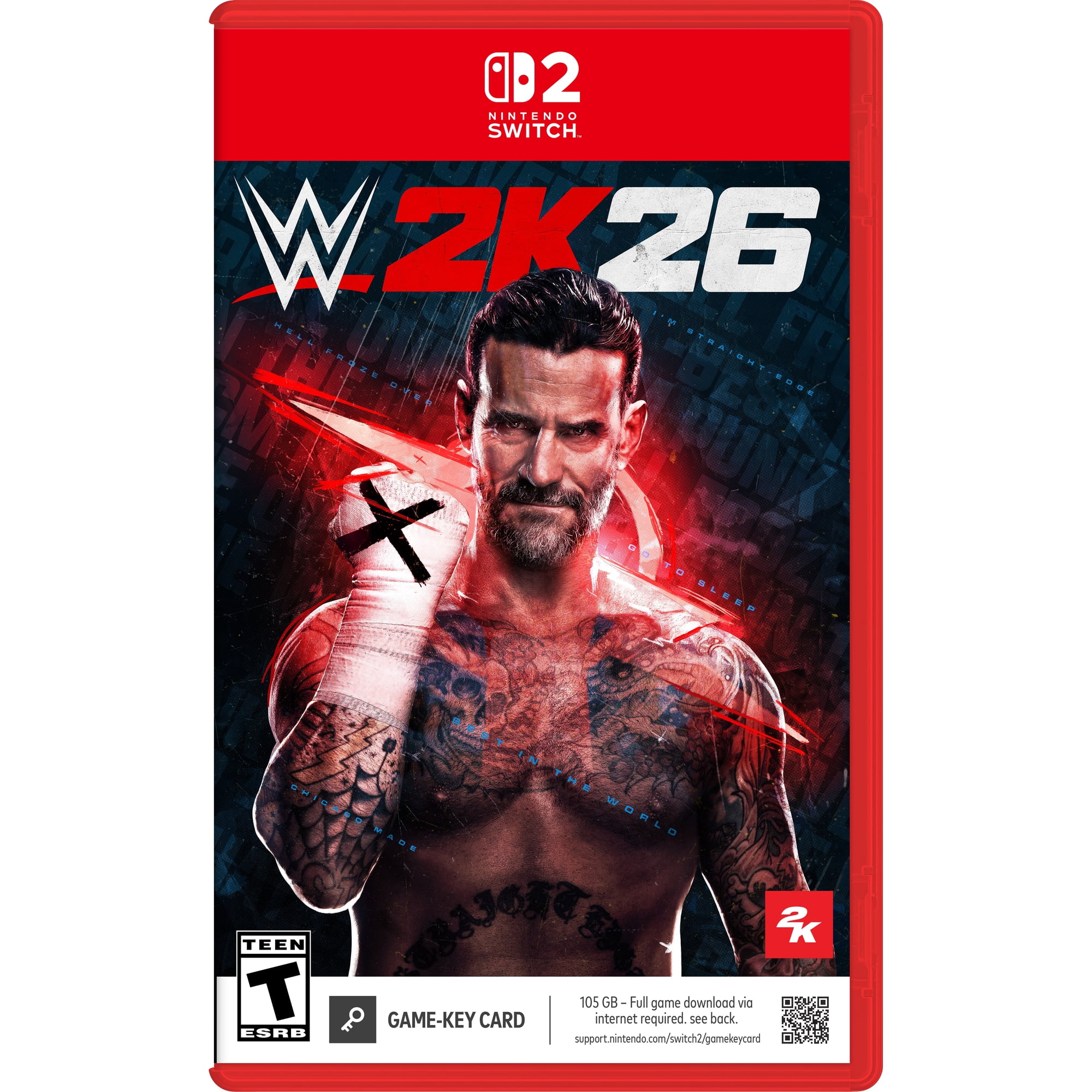 WWE 2K26 for Nintendo Switch 2 (Game-Key Card)