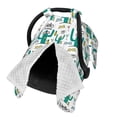 thumbnail image 2 of Naloa Hello Summer Baby Car Seat Cover, Breathable Baby Carrier Cover, Multiuse Baby Carrier Cover & Nursing Breastfeeding Cover, 2 of 5