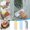 Gray, variant on Mini Squeegee, Small Kitchen Countertop Squeegee, Soft Glass Cleaner for Home Tabletop, Bathroom Mirror, Car Window Cleaning Squeegee All-Purpose Wiper Tool,1 pc