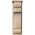 thumbnail image 2 of 7 1/2"W x 10"D x 26"H New Brighton Smooth Corbel w/Backplate, Douglas Fir, 2 of 9