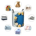 thumbnail image 4 of ZICANCN Laundry Basket Organizer, Flowers Roses Collapsible Hamper for Bathroom Bedroom Laundry Room, Small Size, 4 of 7