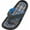 Blue/Grey, variant on NORTY Men's Sandals for Beach, Casual, Outdoor & Indoor Flip Flop Thong Shoe