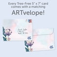 thumbnail image 3 of Tree-Free Greetings Sympathy Greeting Card 2 Pack, 5x7, Heartfelt Moon (GT65295), 3 of 5