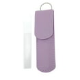 thumbnail image 5 of Unique Bargains Glass Multifunctional Nail File with Leather Pouch 1 Set Purple, 5 of 6