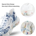 thumbnail image 7 of Blue Vintage Paisley Walking Shoes for Men Woman Lightweight Tennis Fashion Elastic Sports Shoes Cushion Basketball Shoes, 7 of 7