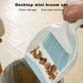 thumbnail image 7 of Mouliraty Dustpan And Brush Set Handheld Dustpan And Brush Comfortable Grip Brush And Dustpan For Sofa Tabletop Bedroom Tent Cleaning, 7 of 7
