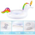 thumbnail image 2 of Rhubarb Duck Anillo de natación para niños, Anillo de natación inflable para niños, Asiento de piscina para bebés, Anillo de natación para bebés, Anillo de natación para bebés, Asiento de pi, 2 of 5