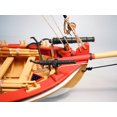 thumbnail image 6 of Model Shipways MS1460 18th Century Armed Longboat 1:24 Scale - Laser Cut Wood, Metal & Photo-etched Brass Kit, 6 of 7