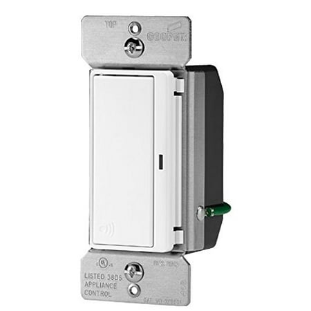 EATON Wiring RF9501DW Light Switch, Aspire Rf 4-Way 15A 120V Deco