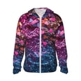thumbnail image 1 of Balery Heart Confetti on Glitter Sudadera ligera de manga larga con capucha y protección solar UPF 50+ para hombre y mujer, ideal para pesca y running-XX-Large, 1 of 7