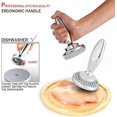 thumbnail image 2 of Reversible Meat Tenderizer and Pounder Dual Sided Meat Tenderizer Mallet Marinating Prep Tool, 2 of 5