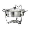 thumbnail image 2 of Tramontina 4.5-Quart Stainless Steel Round Chafing Dish, Elegant Serving, Oven-Safe, 2 of 4