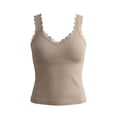 thumbnail image 4 of Zulora Women's V Neck Tank Top Casual Sleeveless Summer Blouse Tops, 4 of 5